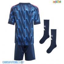 Camisa de time de futebol Arsenal Replicas 2º Equipamento Infantil 2025-26 Manga Curta (+ Calças curtas)